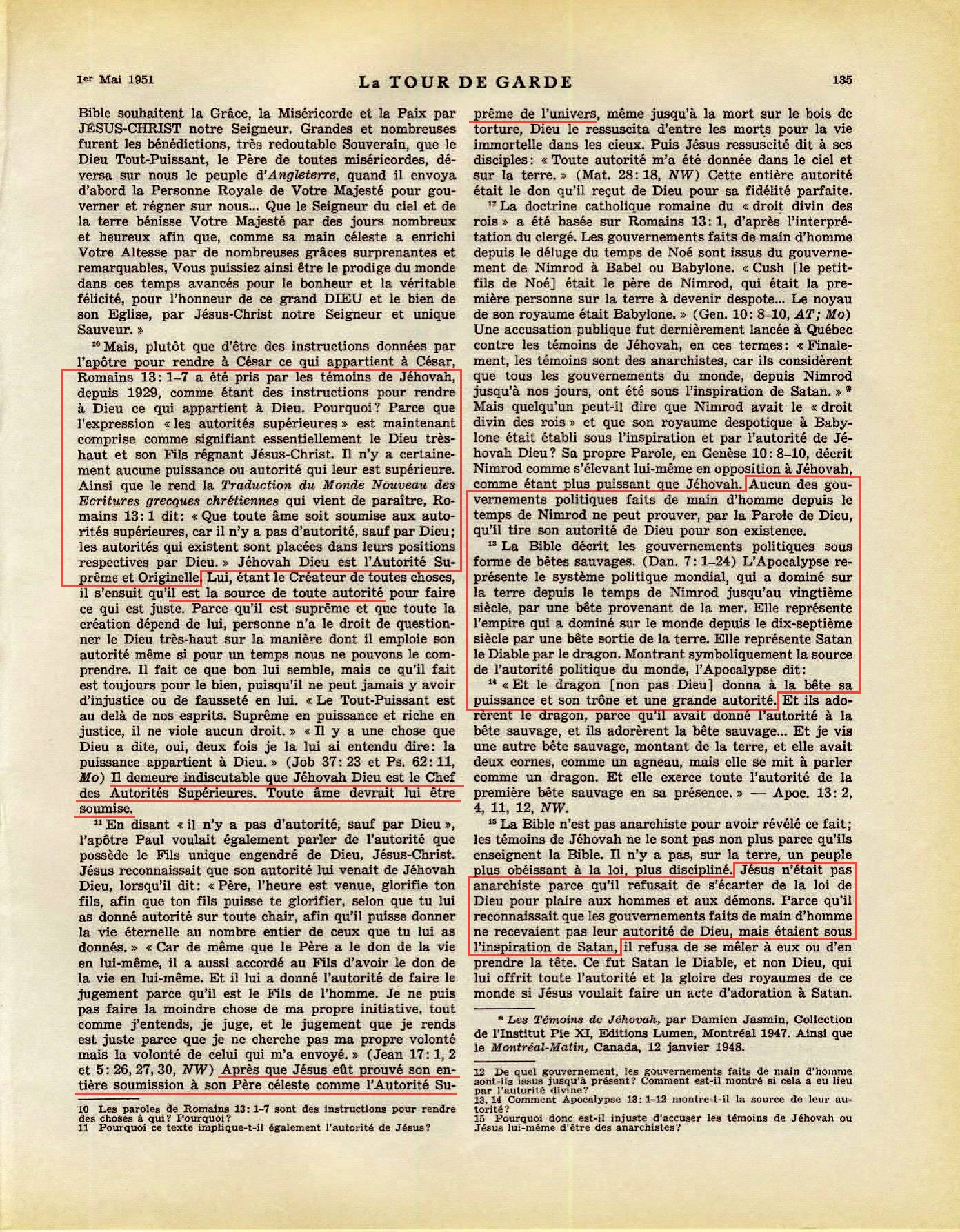 iLes autorités supérieures - Page 2 La-Tour-de-Garde-1-mai-1951-p135