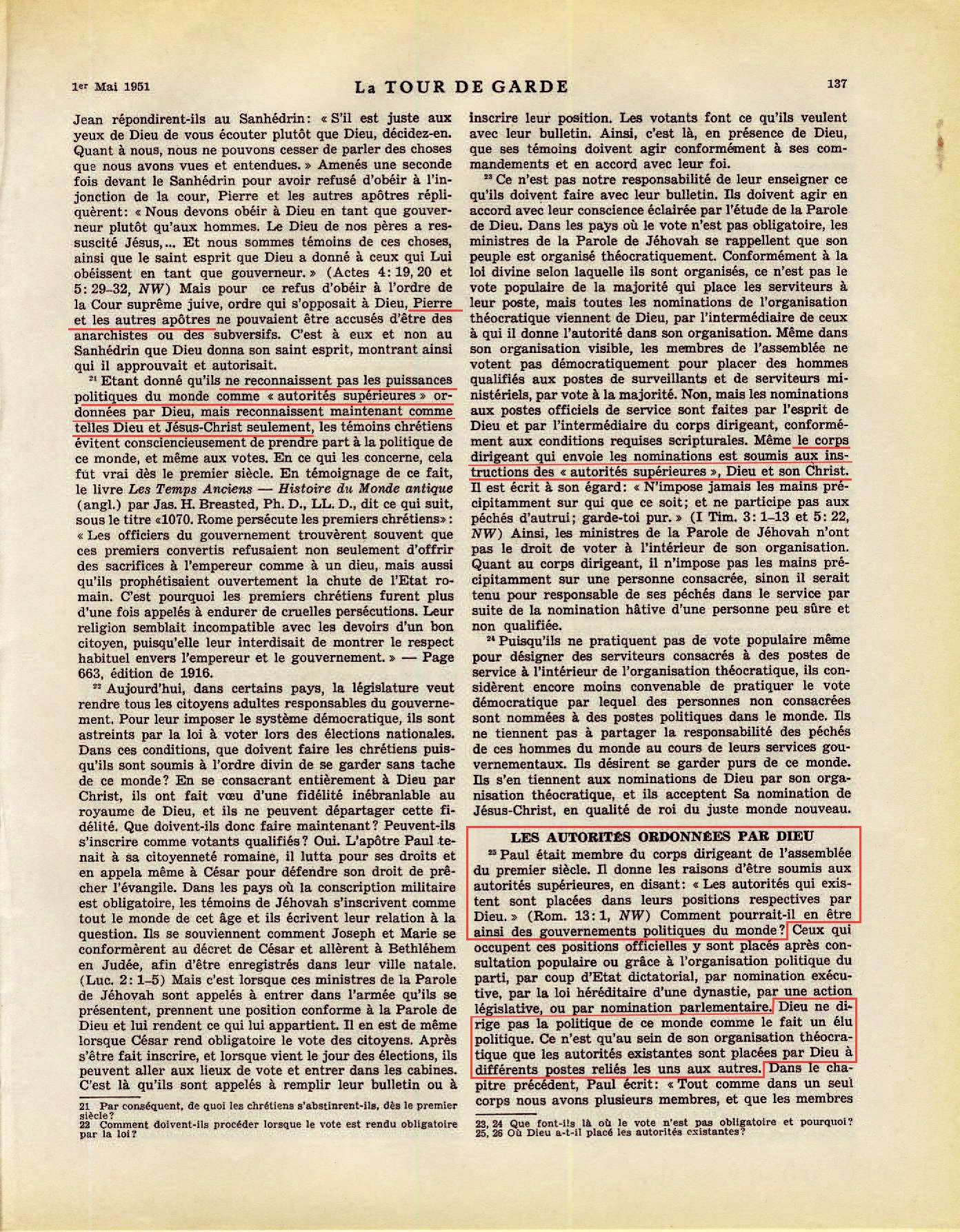 iLes autorités supérieures - Page 2 La-Tour-de-Garde-1-mai-1951-p137