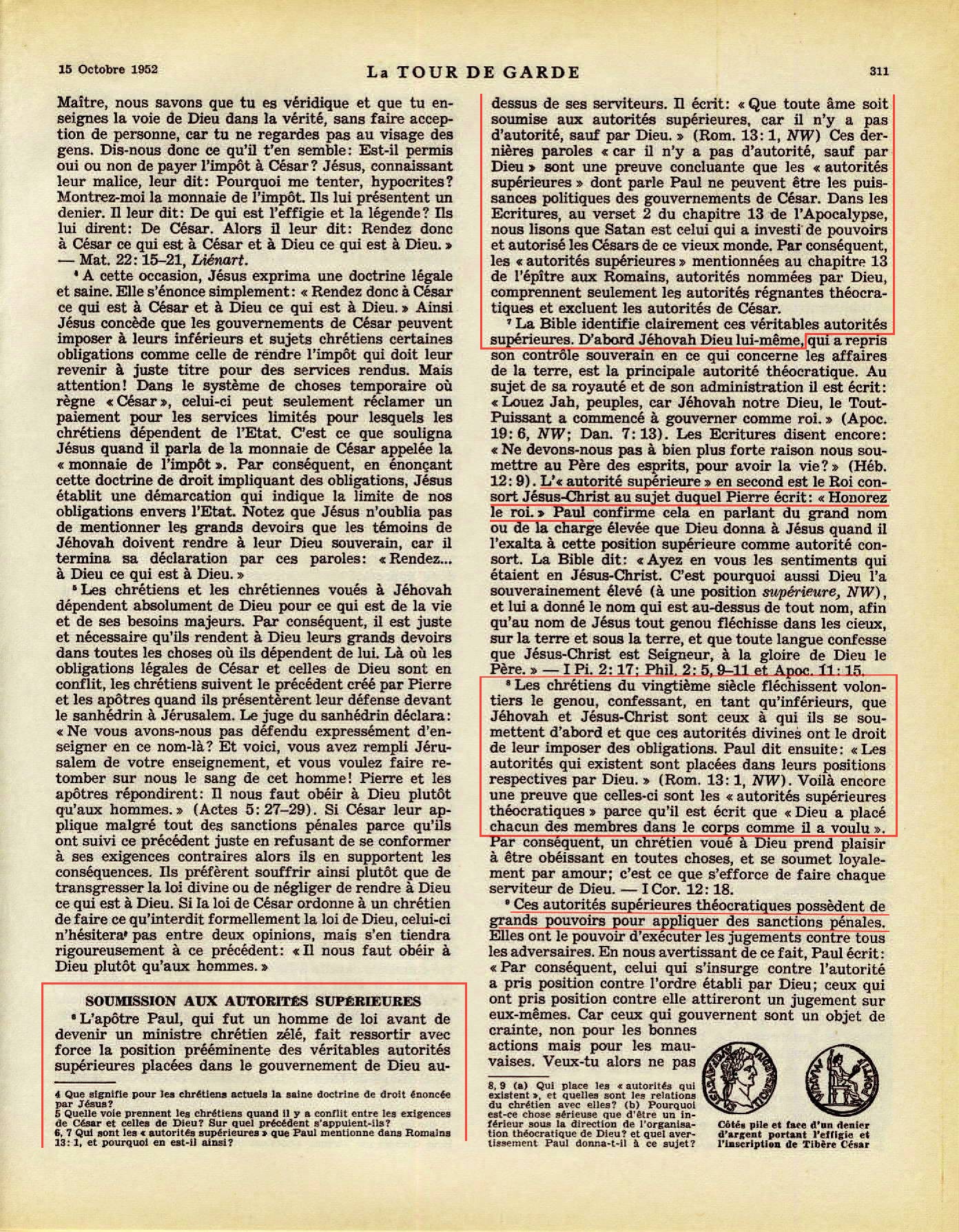 iLes autorités supérieures - Page 2 La-Tour-de-Garde-15-Octobre-1952-p311