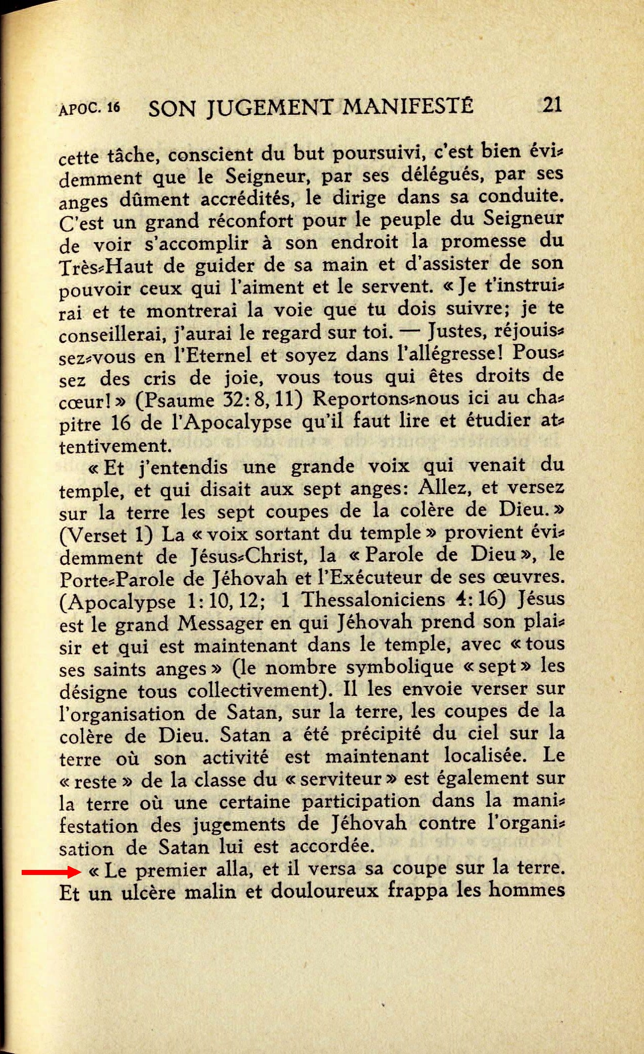 La première coupe versée = Le Volume I des Etudes des Ecritures Lumiere-Vol2-1930-p21-Coupe1