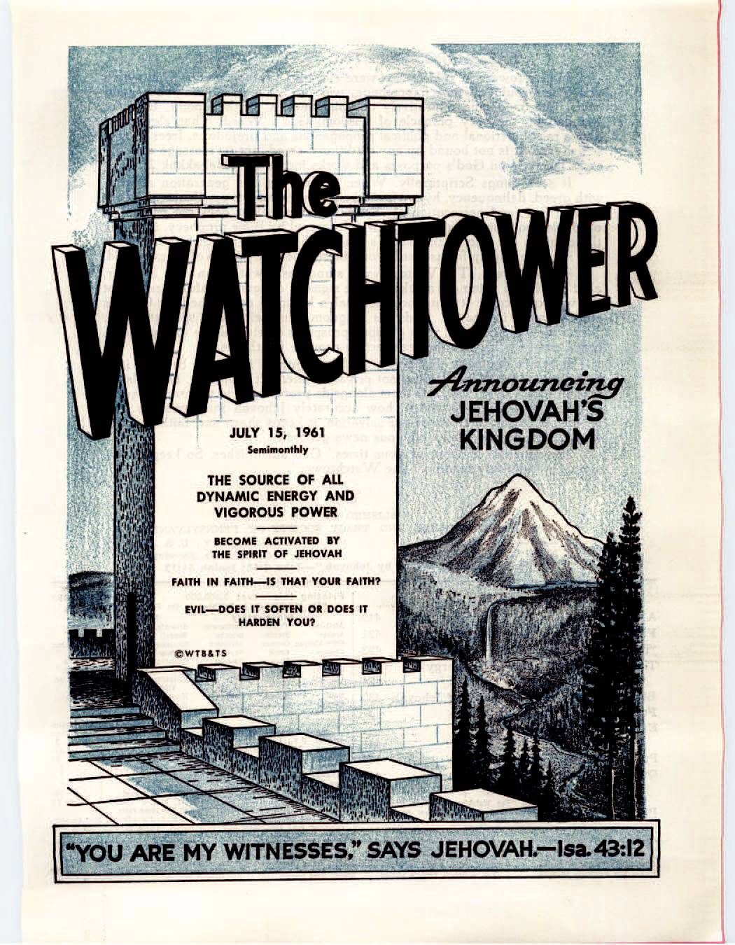Les témoins de la watchower haïssent leurs ennemis The-Watchtower-July-15-1961-Cover