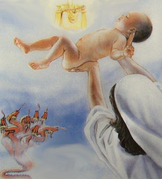 What does the child symbolize ? (organization of the Jehovah&#39;s Witnesses)