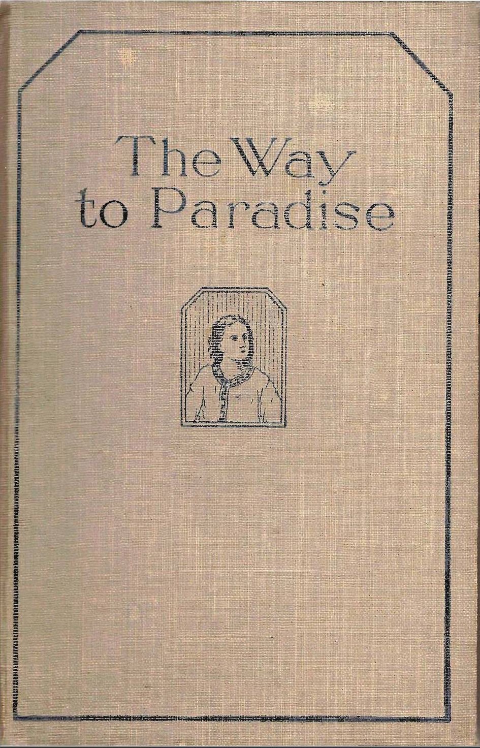 1924 The Way To Paradise cover