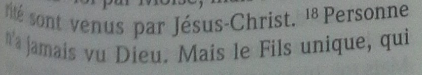PDV Jean 1:18 closer
