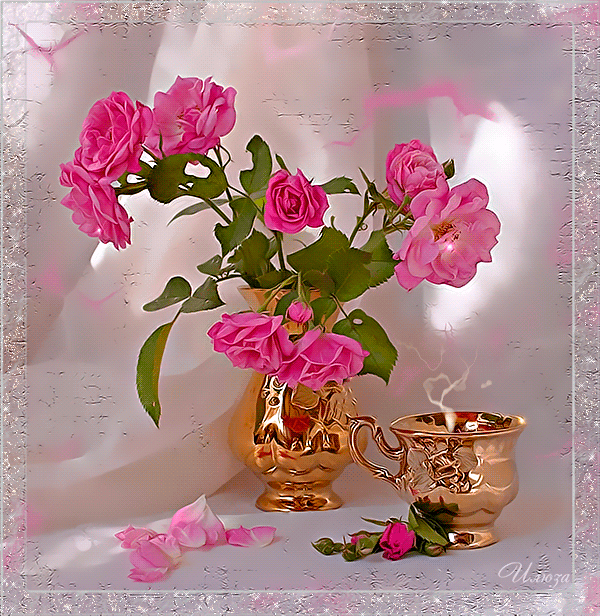 Fleurs animées